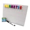 Flipside Double-Sided Magnetic Red + Blue Ruled Dry Erase Board 9in. x 12in. + Erasers + Black Markers, 12PK 19076 - alternate 4